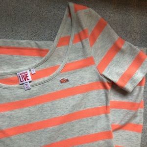 NWOT Lacoste L!VE Stripe Dress